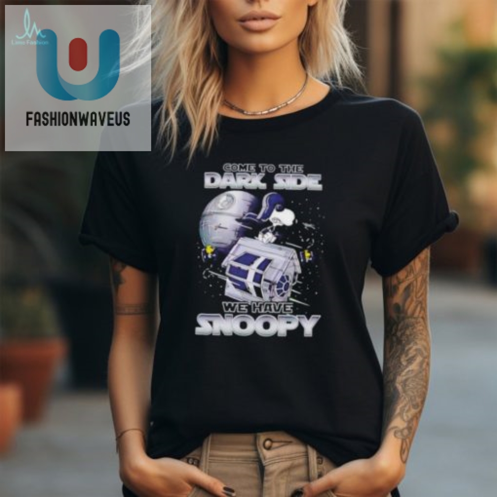 Darth Vader Come To The Dark Side For Snoopy Shirt Fun