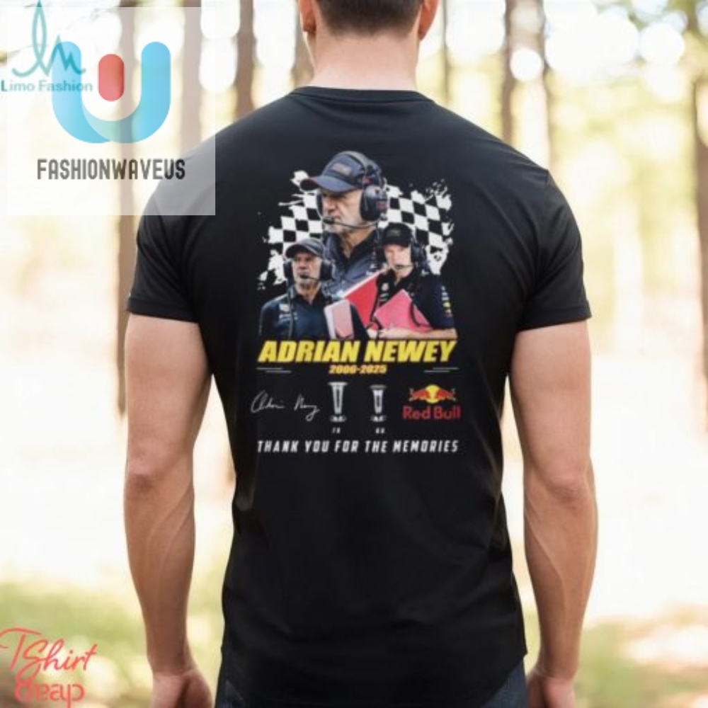 Rev Up Your Style With Adrian Newey Tribute Tee