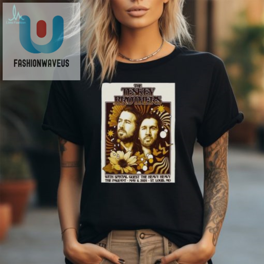 The Pageant Poster Shirt Teskey Brothers Funkin Up St. Louis