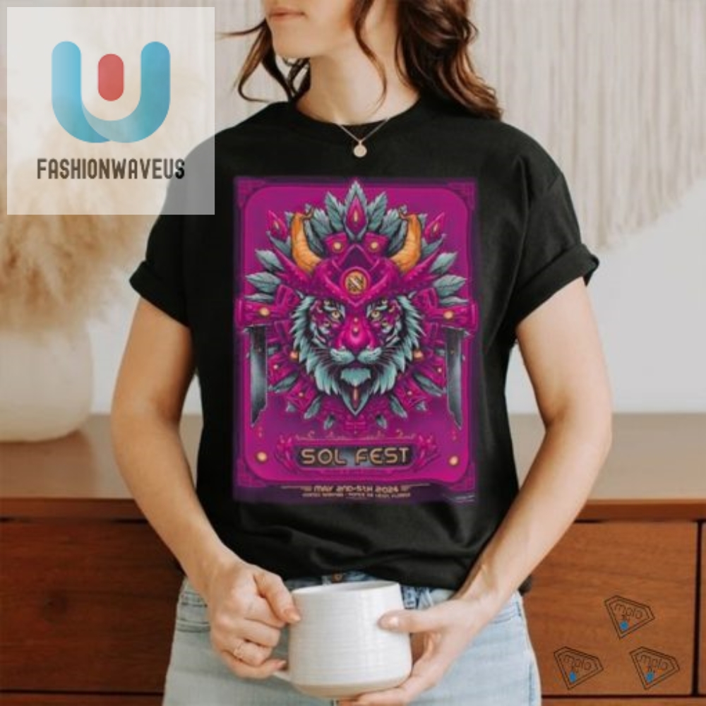 Get Your Vortex On With The Sol Fest 2024 Poster Shirt