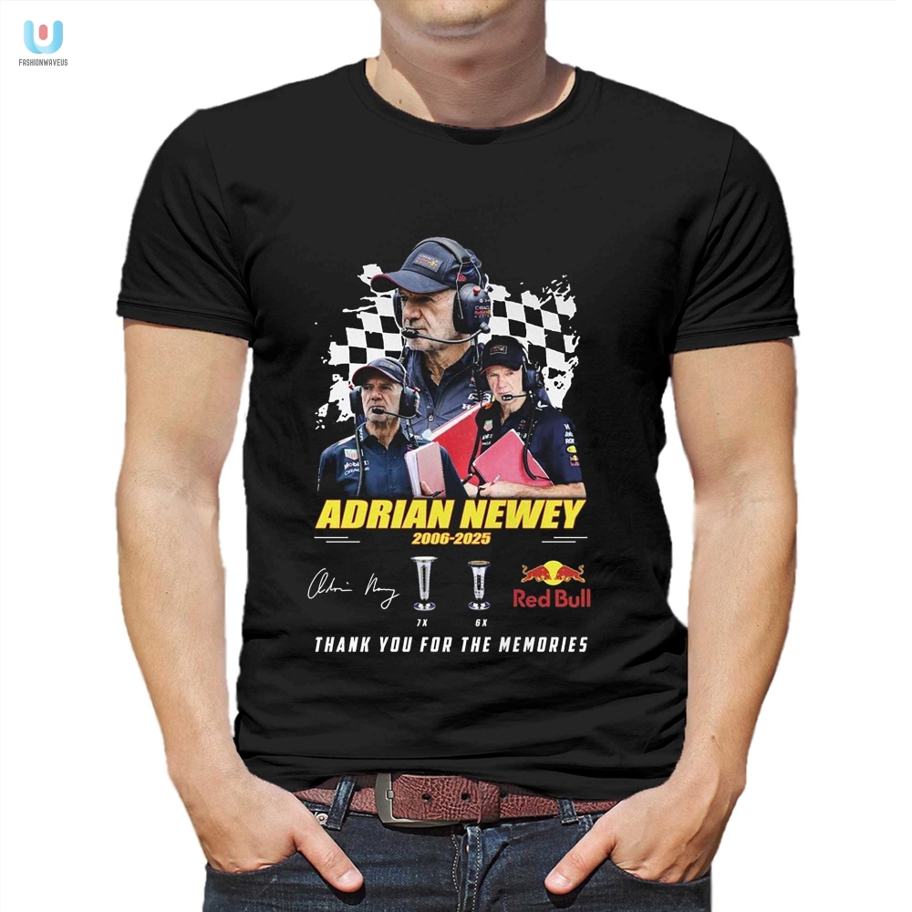 Adrian Newey Thank You For The Memories Tee 20062025 Fun fashionwaveus 1