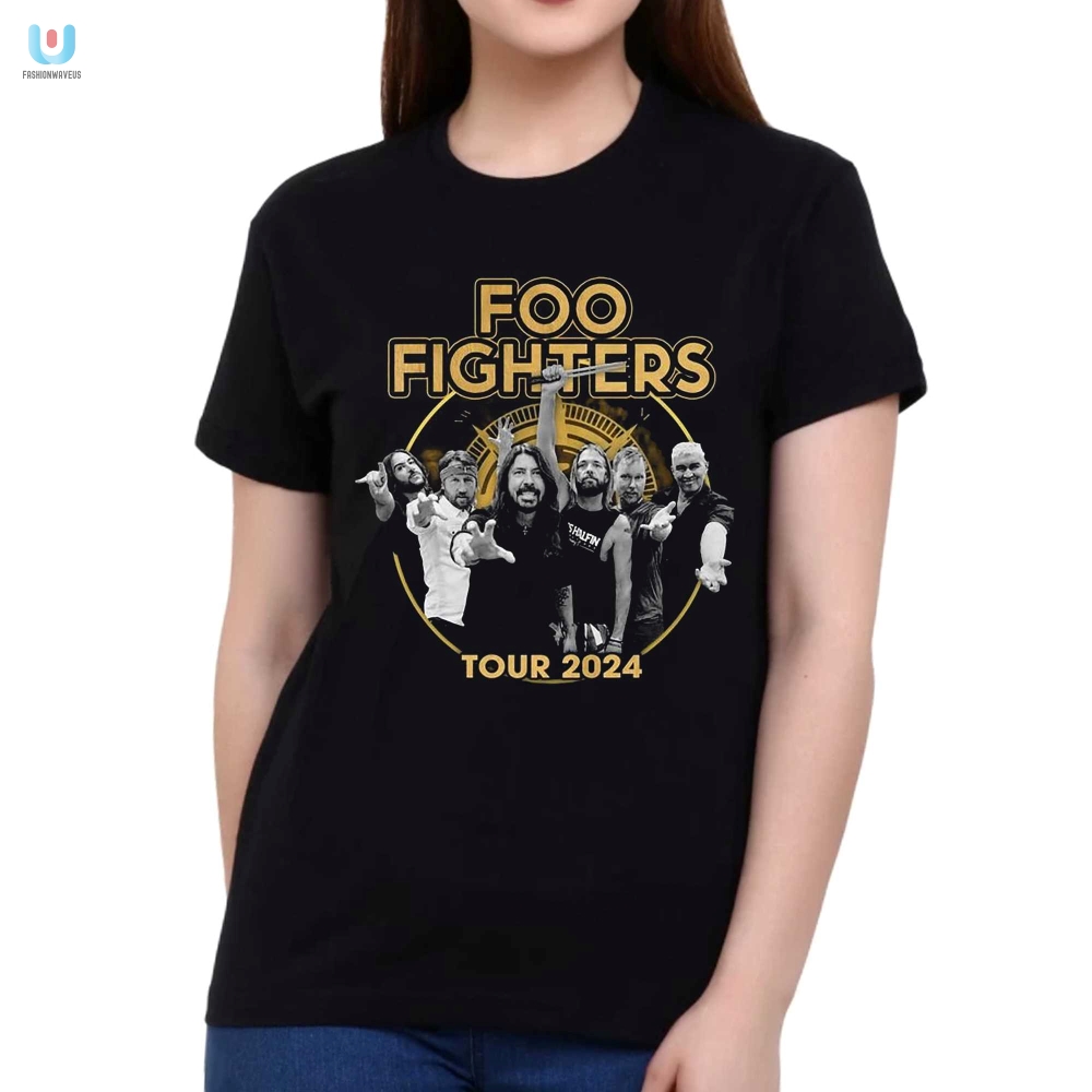 Rock On With The Foo Fighters 2024 Tour Tee