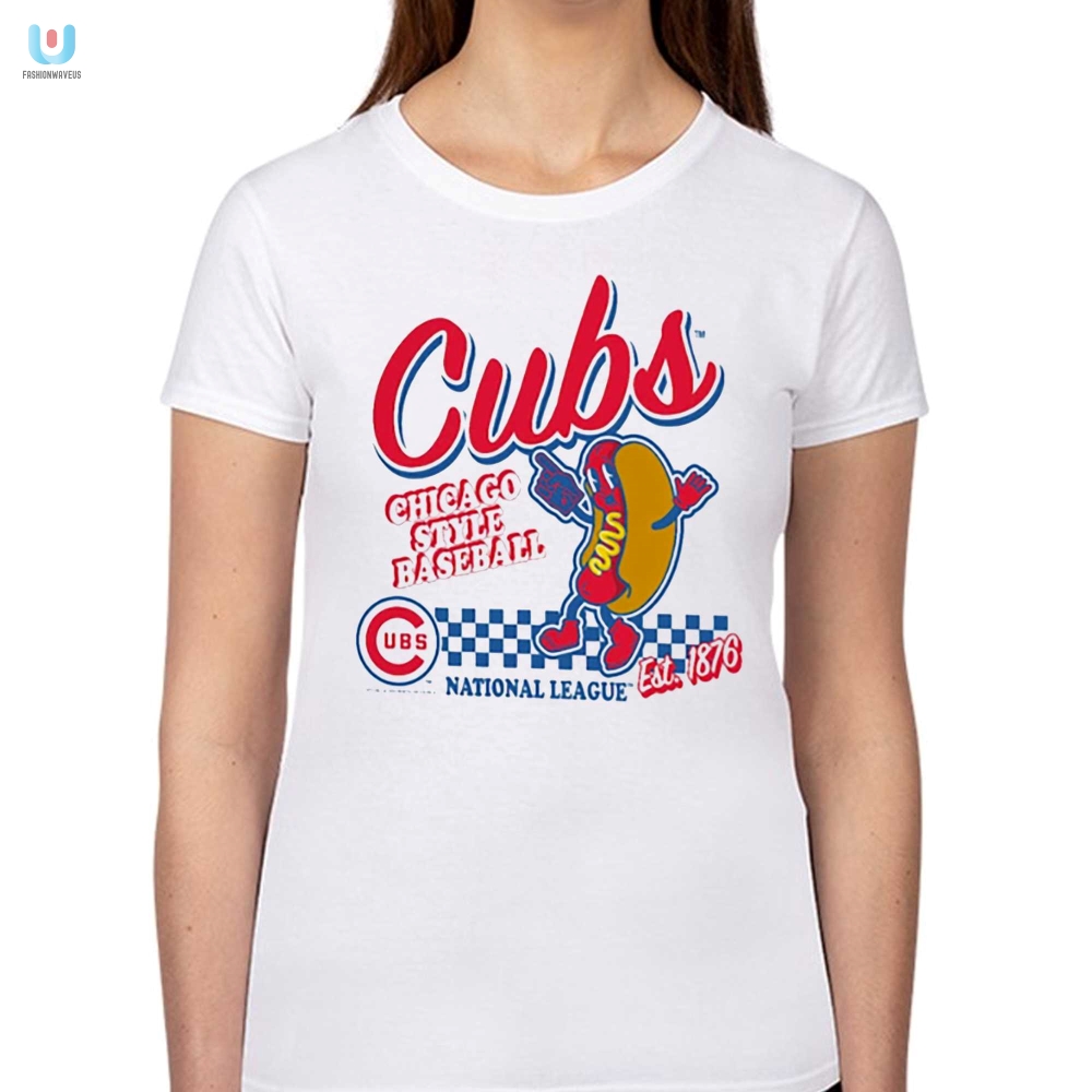 Feed Your Cubs Fandom Mitchell  Ness  Concessions Tee