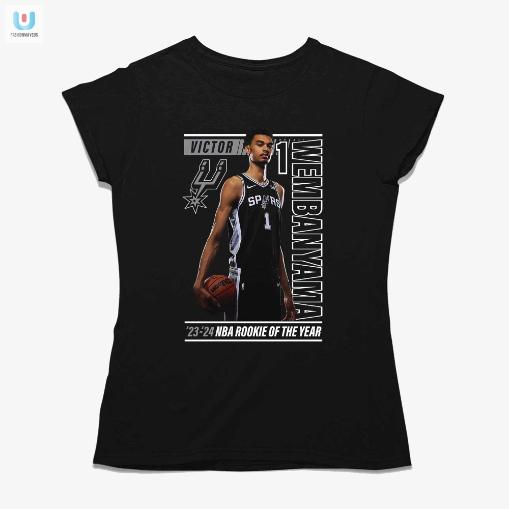 Swishin  Dishin With Victor Spurs Rookie Phenom Tee