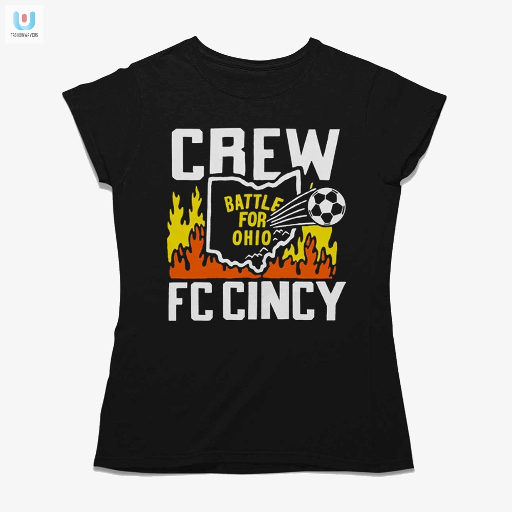 Show Your Ohio Pride With This Epic Crew Vs Fc Cincy Battle Shirt