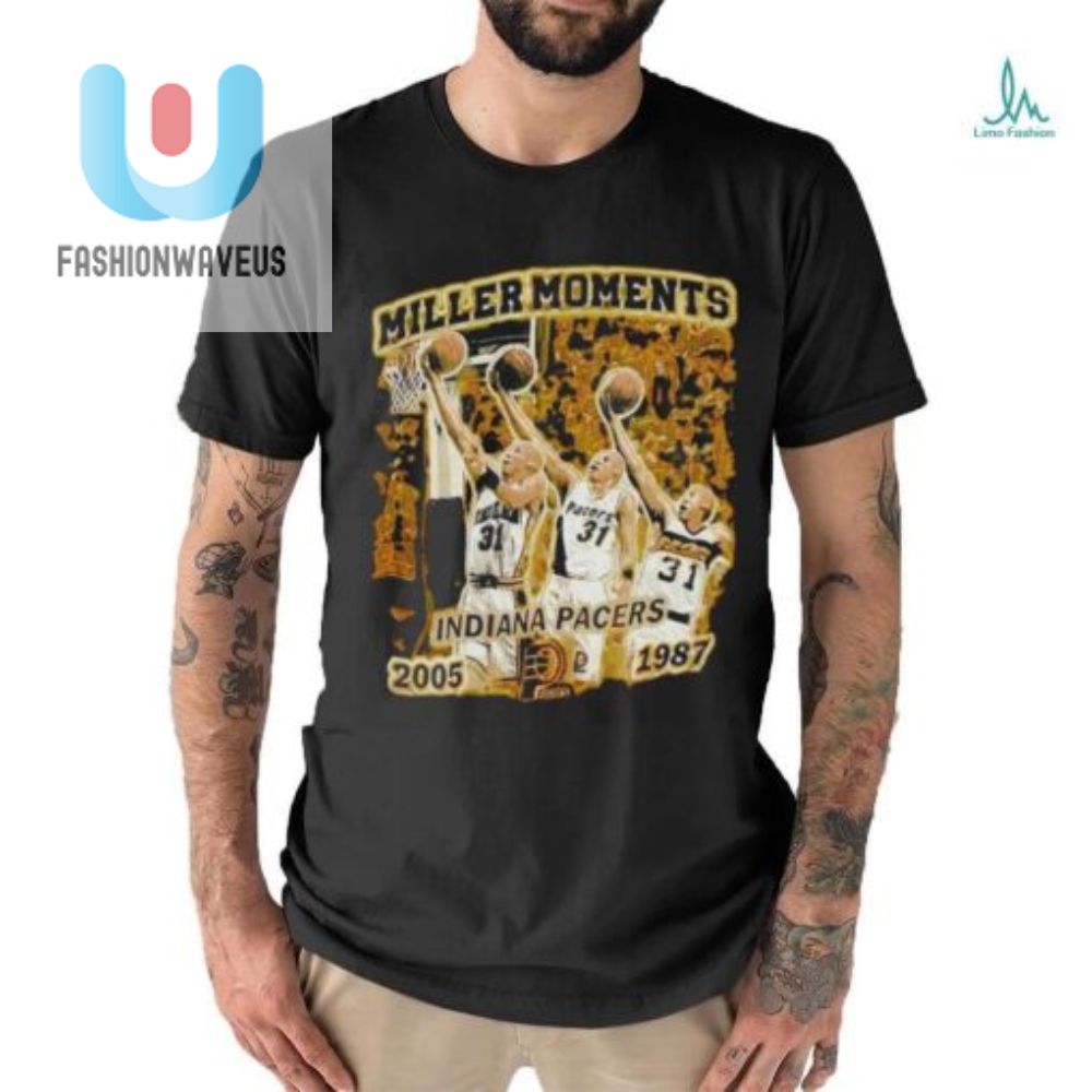 Indy Pacers Reliving Miller Time Since 87  05 Shirt