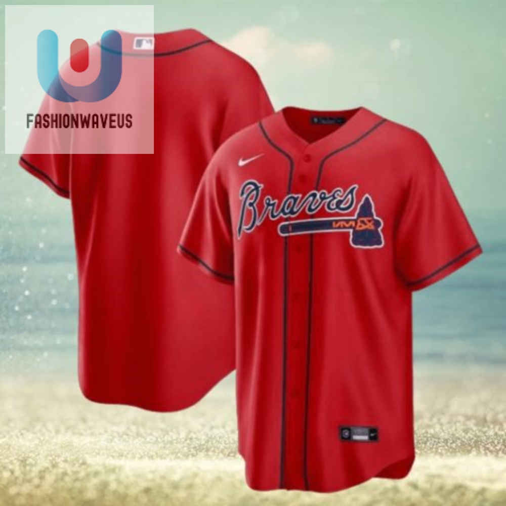 Score Big Laughs With This Braves Replica Jersey