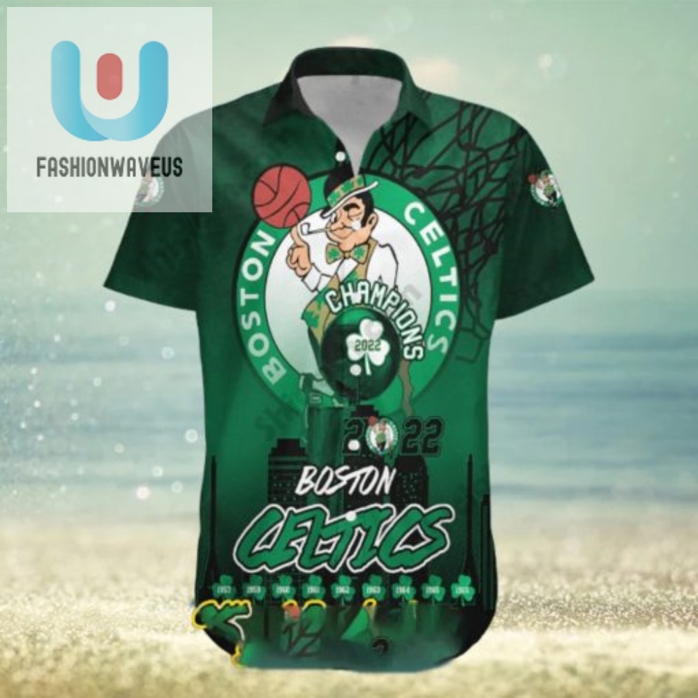 Show Off Your Aloha Spirit With A Personalized Celtics Pride Champion Shirt