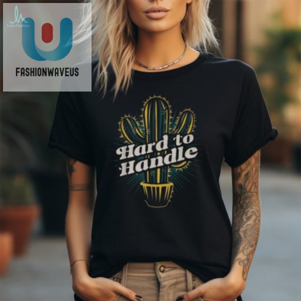 Prickly But Cute Vintage Retro Cactus Tee For Rebellious Gals fashionwaveus 1