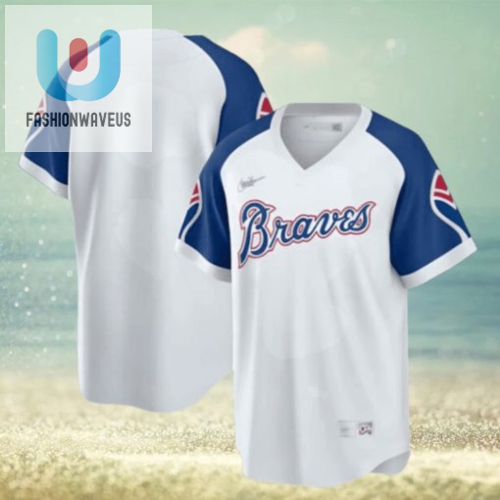 Step Up Your Style Game With This Throwback Braves Jersey