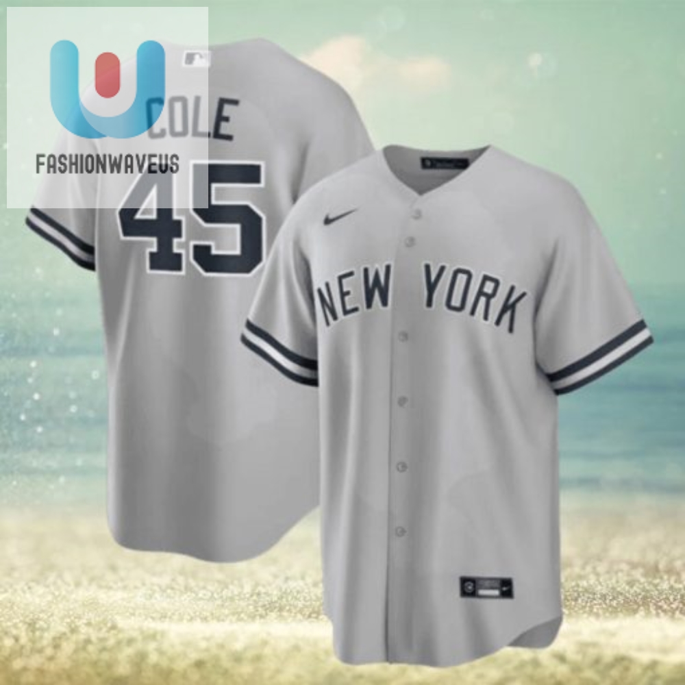 Gerrit Coleing The Road In Ny Yankees Replica Jersey