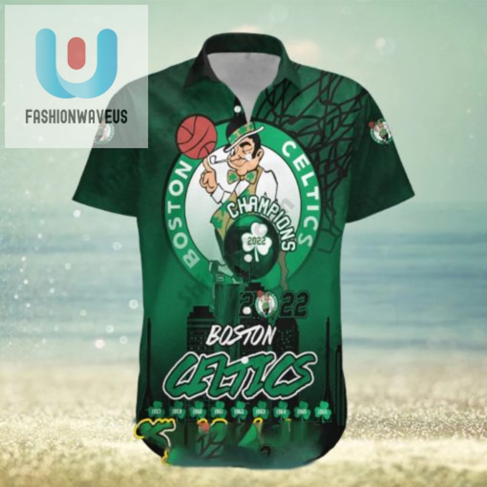 Boston Celtics Aloha Shirt Personalized Celtic Pride  Nba Champs