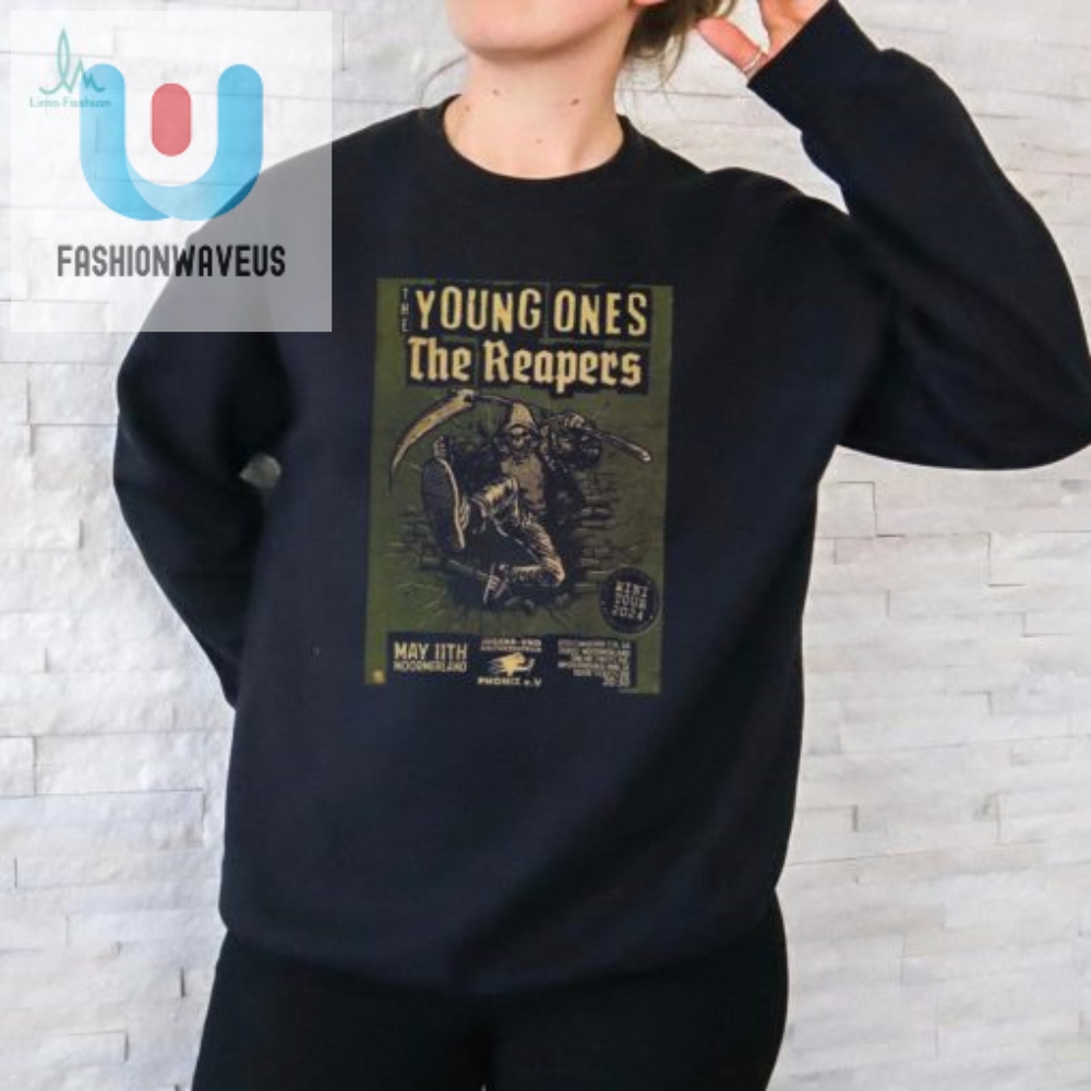 The Young Ones Reaper Tee May 11 2024 Lol Poster Shirt