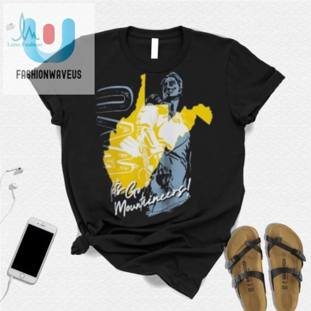 Get Your Wv Mountaineers Two Tone Tee And Show Off Your State Pride