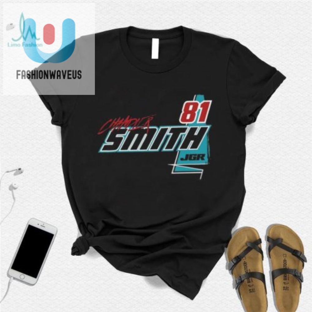 Rev Up Your Style With Chandler Smith Teefrom Joe Gibbs Racing 