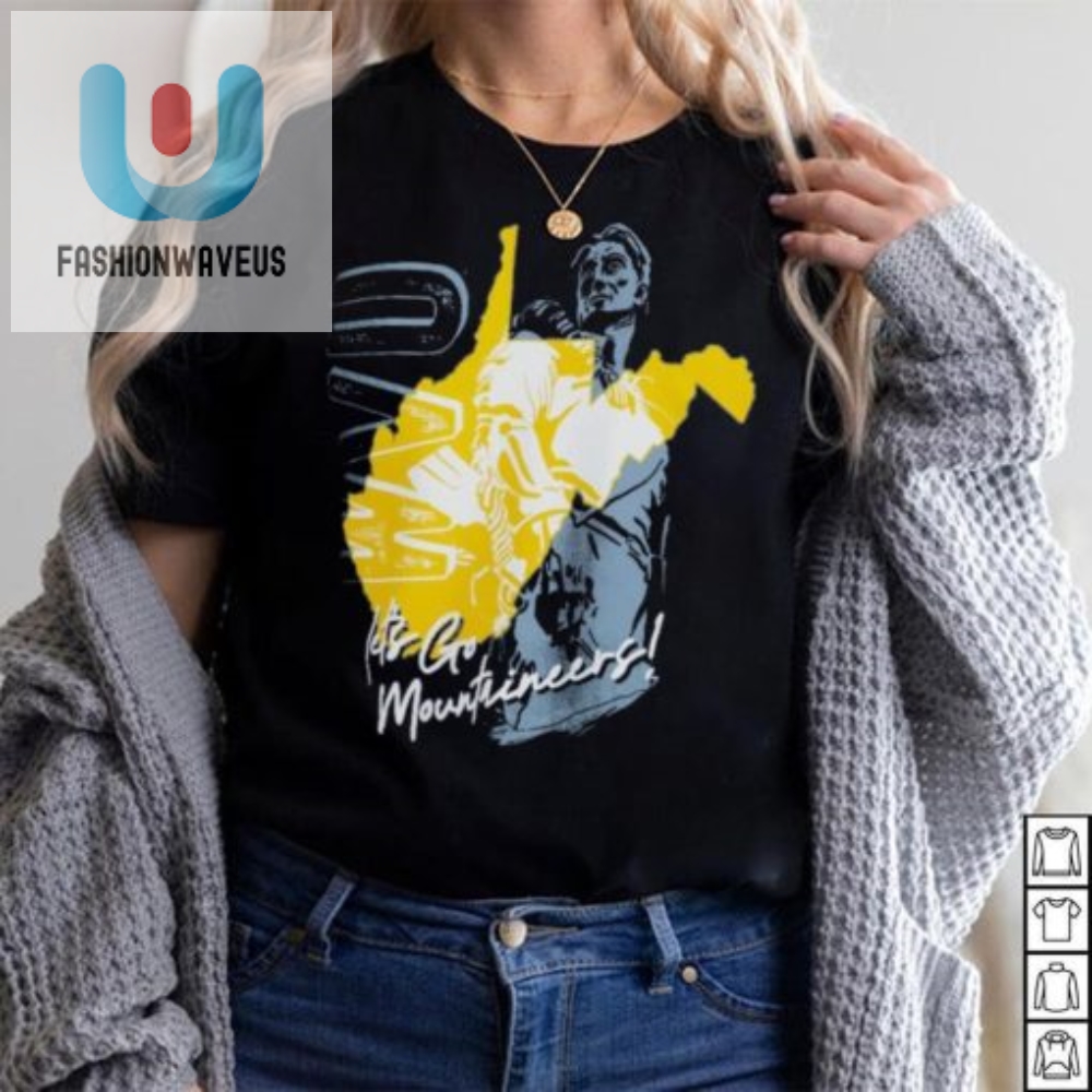 West Virginia Mascot Tee Mountainous Swagger fashionwaveus 1