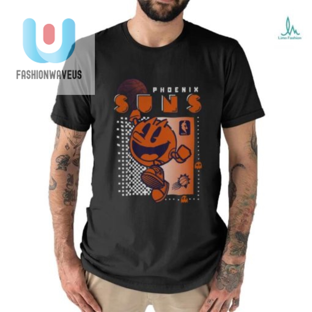 Score Big With The Suns Pac Man Fast Break Tee