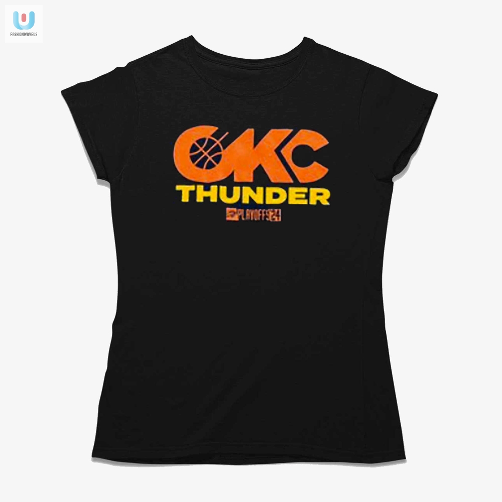 Thunder Up Your Playoff Style With Our 2024 Tee