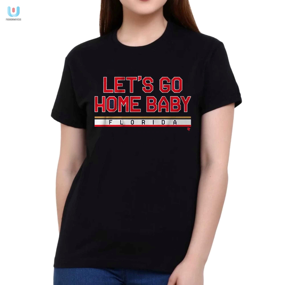 Florida Hockey Home Baby Shirt Lets Score Some Laughs