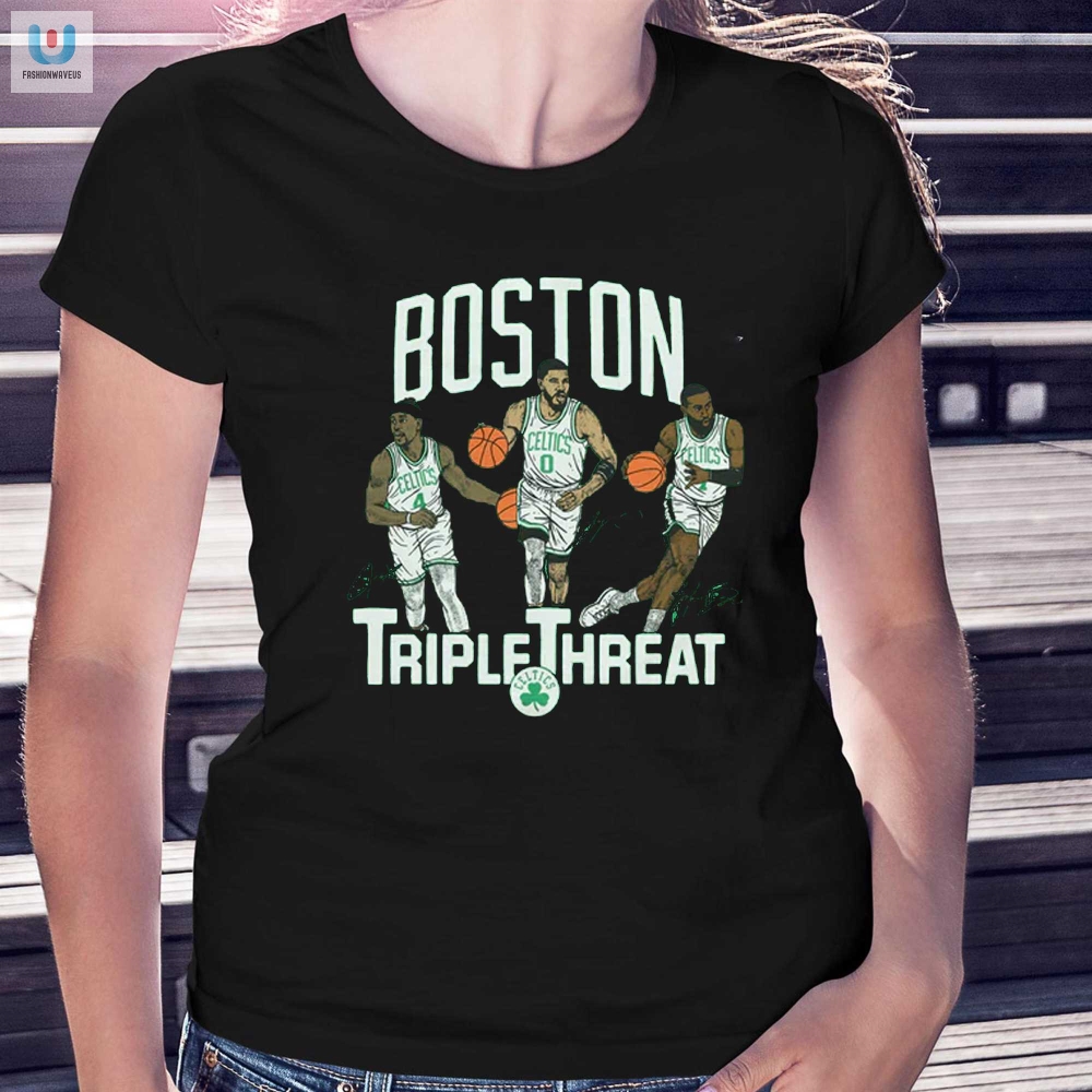 Slam Dunk Deals Celtics Triple Threat Holiday Tee