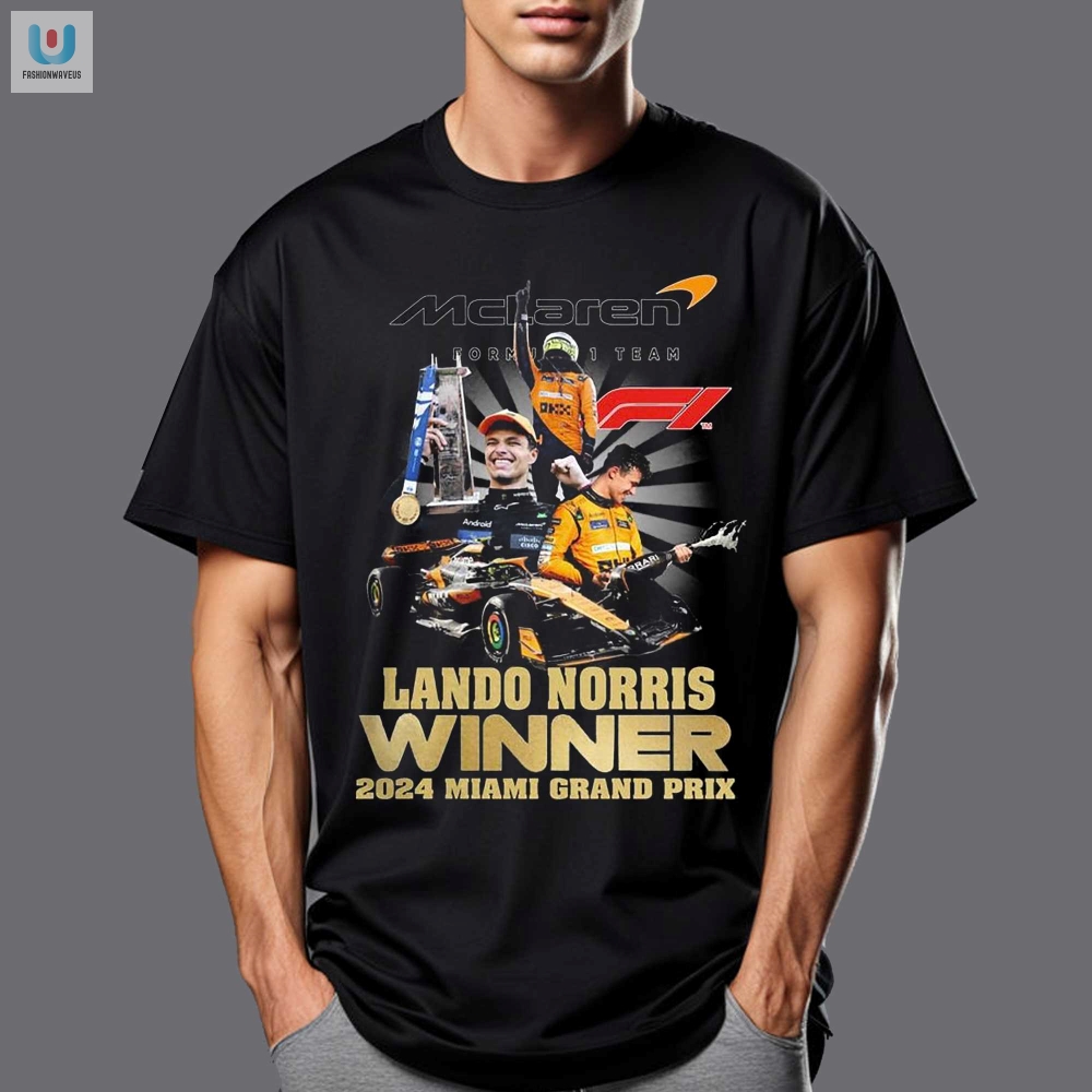 2024 Miami Gp Champs Landos Winner Tee fashionwaveus 1