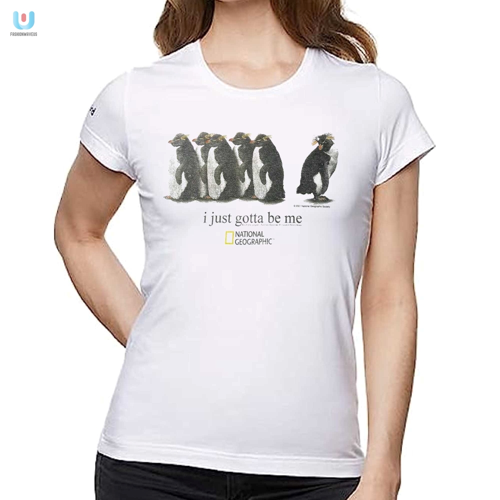 I Just Gotta Be Me Penguin Tee  National Geographic