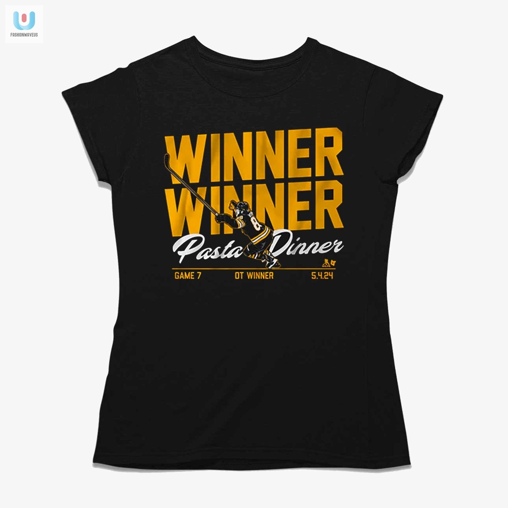 Pasta Lovers Dream David Pastrnak Winner Winner Tee