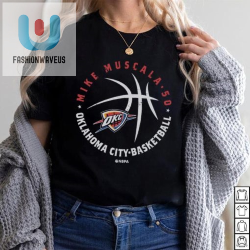 Score Big With Mike Muscala Thunder Shirt