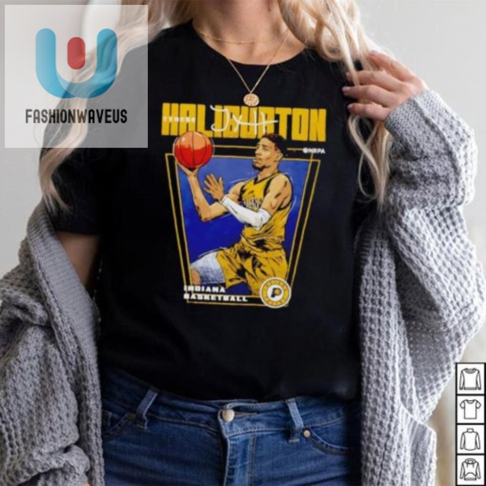 Haliburton Hysteria Limited Edition Pacers Signature Shirt