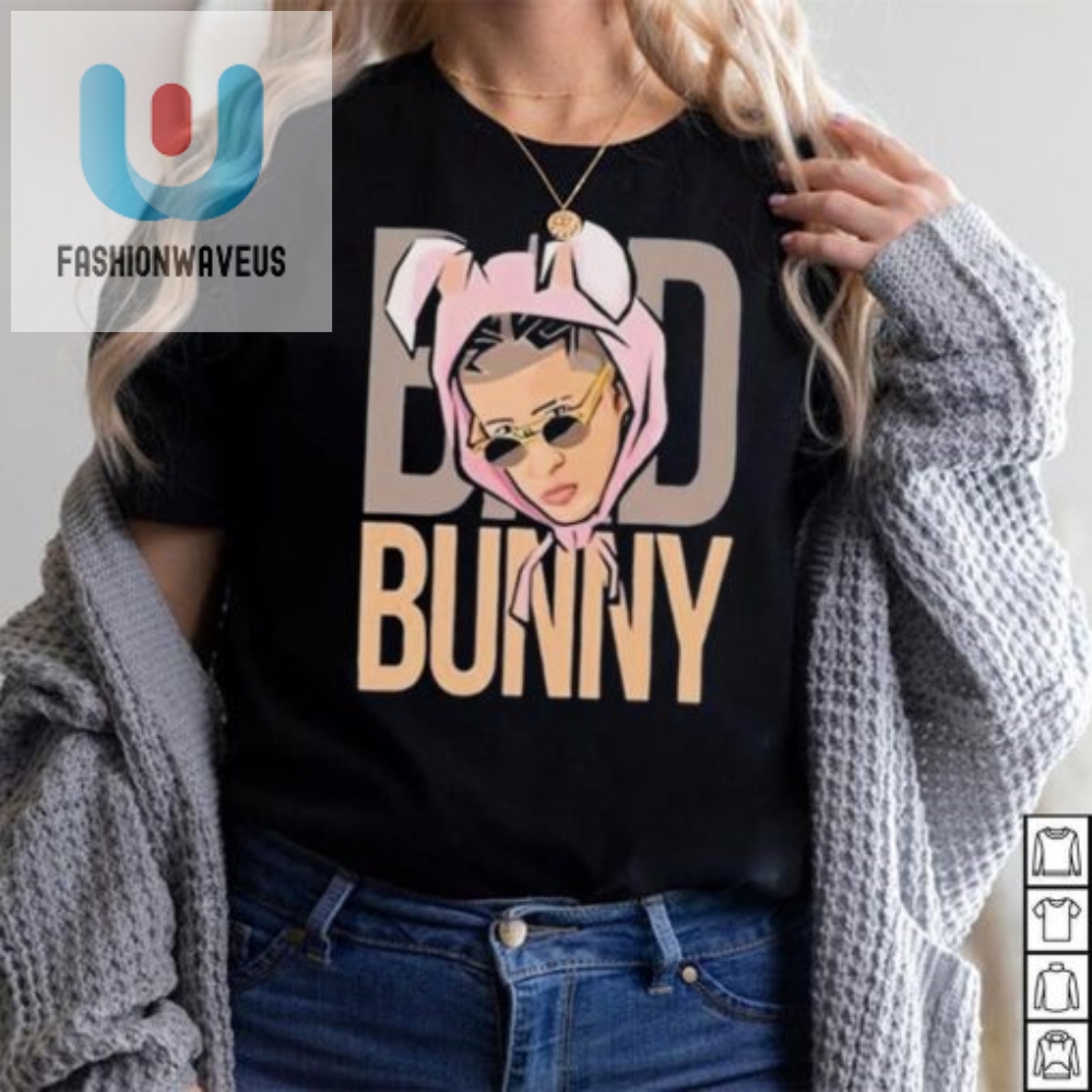 Get Hopped Up On Style With The Official Bad Bunny Tee