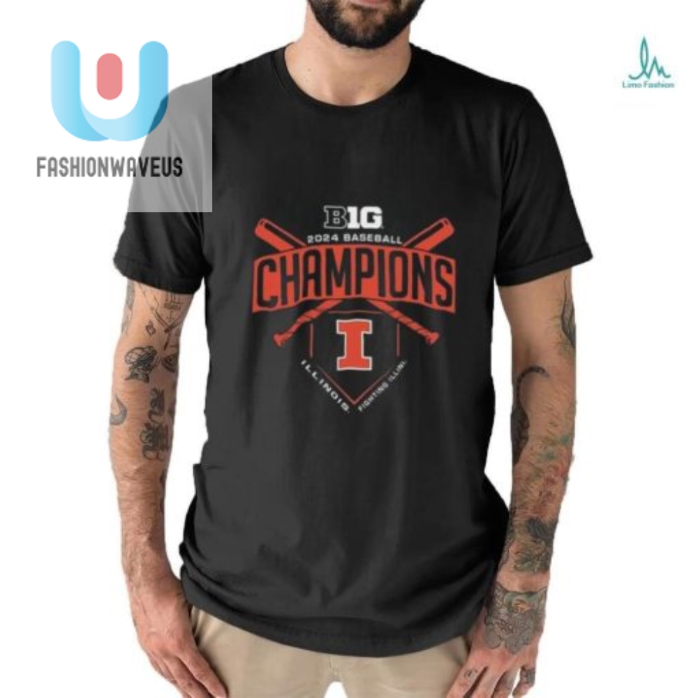 Strike Out In Style Illinois Baseball Champs Shirt