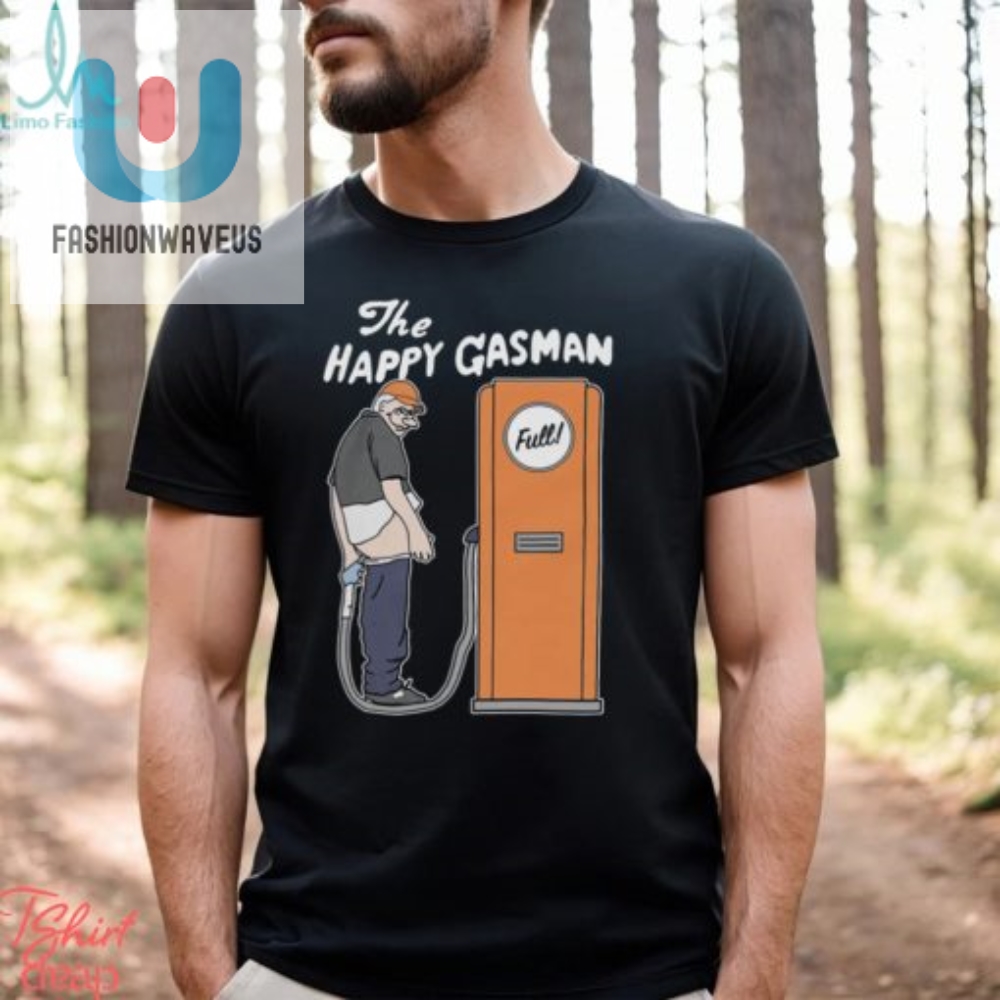The Happy Gasman Tee Spread Laughter With This Unique Shirt