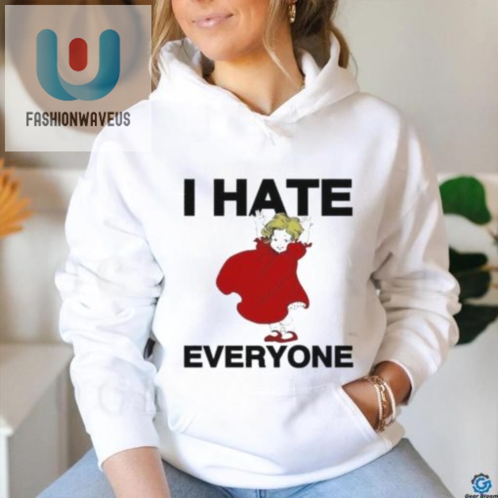 I Hate Everyone Baby T Shirt  Adorably Funny Merch