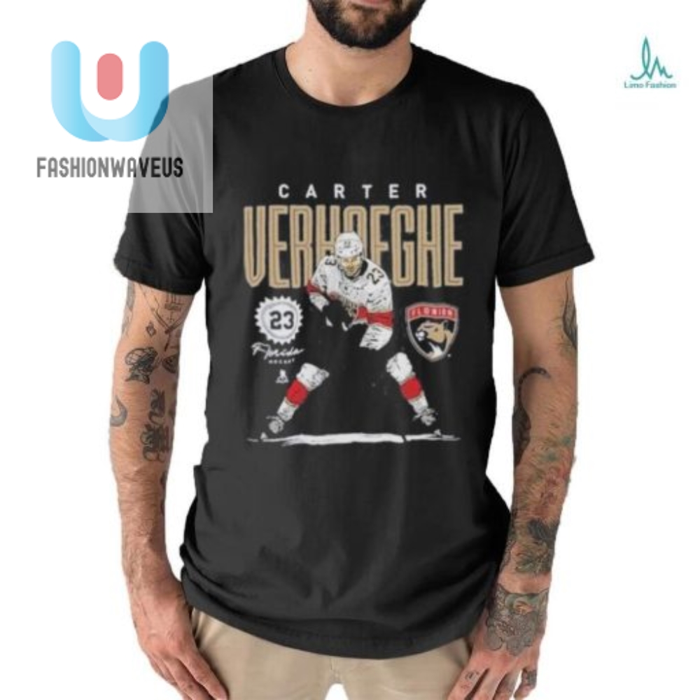 Score Big With The Florida Panthers Verhaeghe Shirt