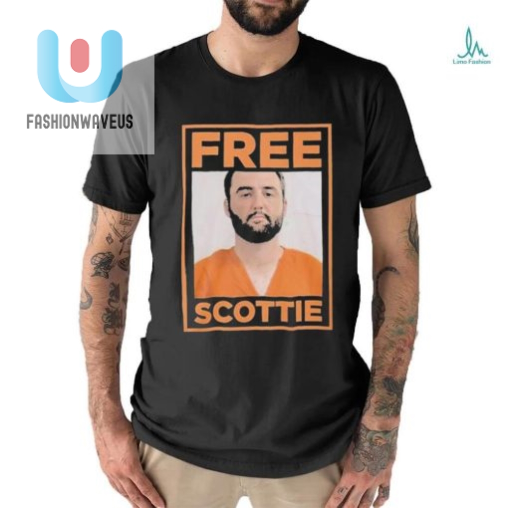 2024 Scottie Scheffler Mugshot Tee Fore Get Caught In Style