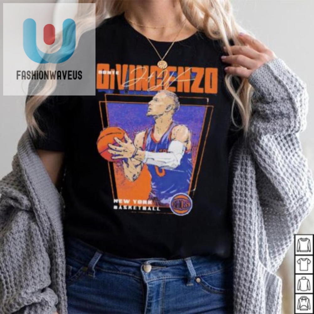 Donte Divincenzo Knicks Tee Slam Dunk Your Style Game