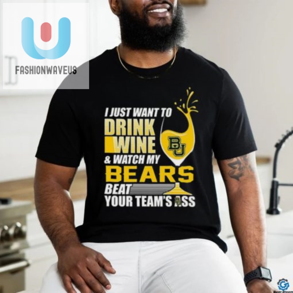 Wine Bears  Winning My Team Beats Yours Shirt