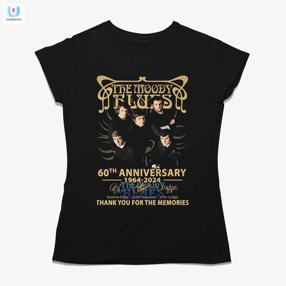 The Moody Blues Thank You Tees 60 Years Of Moody Memories