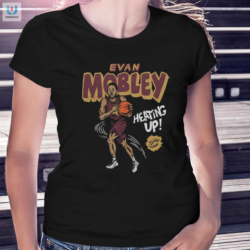 Evan Mobley Comic Shirt Cavs Fans Suit Up With Laughter