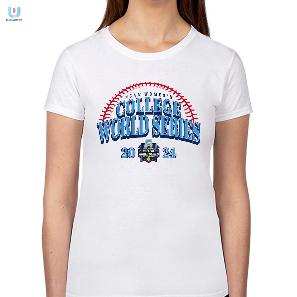 Slide Into Style With Our 2024 Ncaa Softball Wcws Tee