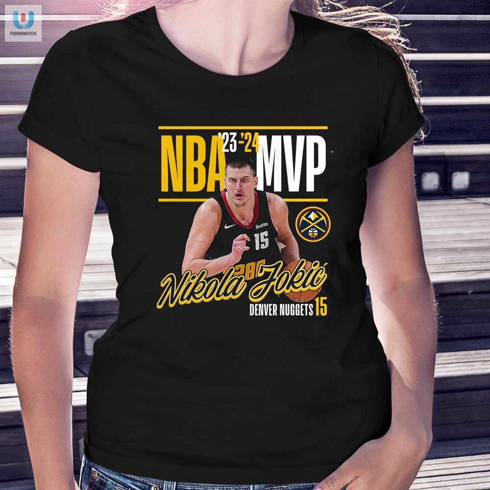 Score A Slam Dunk With This Mvp Drive  Kick Tee By Nikola Jokic