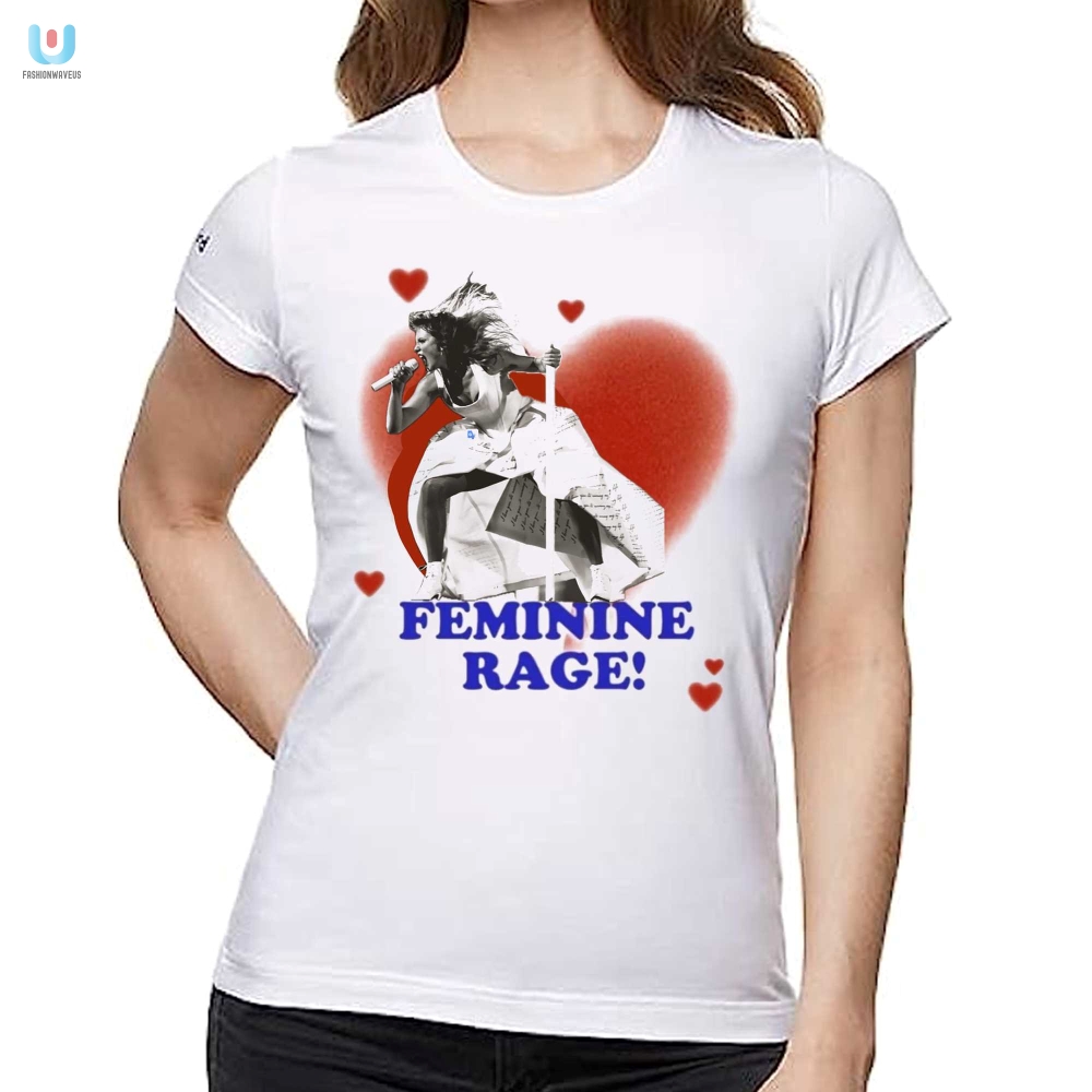 Taylor Swift Female Rage Musical Tee For Badass Swifties