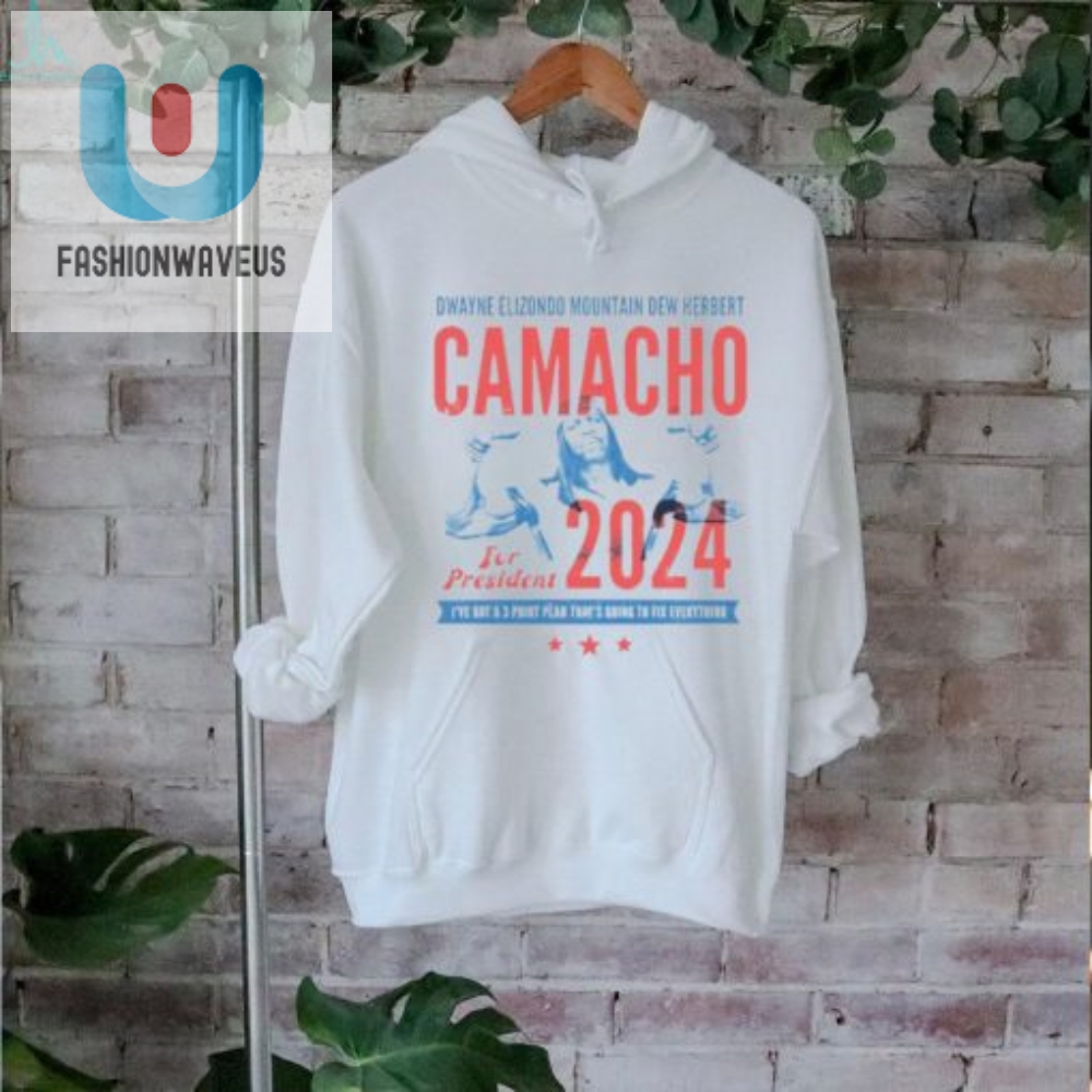 Elect Camacho 2024 Funny Presidential Tee  Uniquely Hilarious