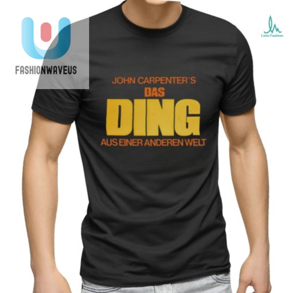 Get Your Das Ding Shirt Humor Meets Horror Fashion