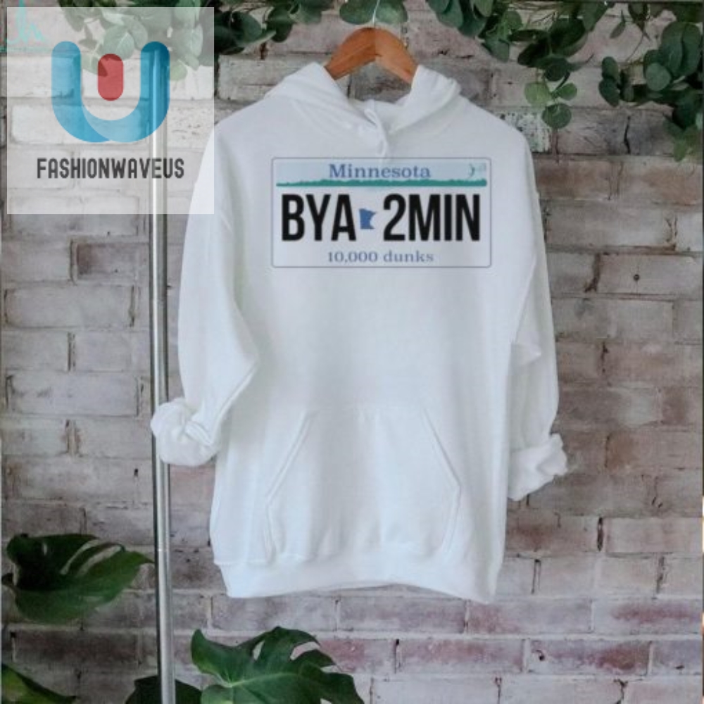 Own A Laugh With The Bya2min License Plate Shirt