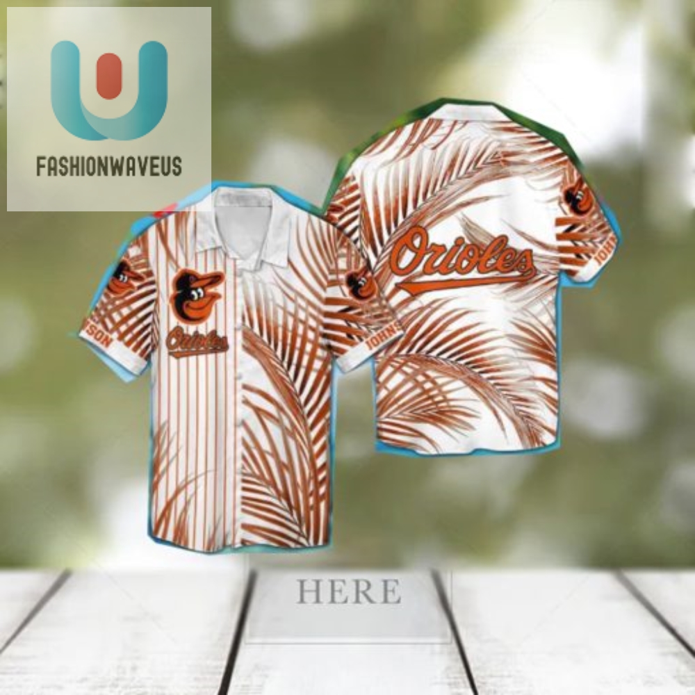 Get Tropical Bold Orioles Custom Shirt For Fun Summer Style