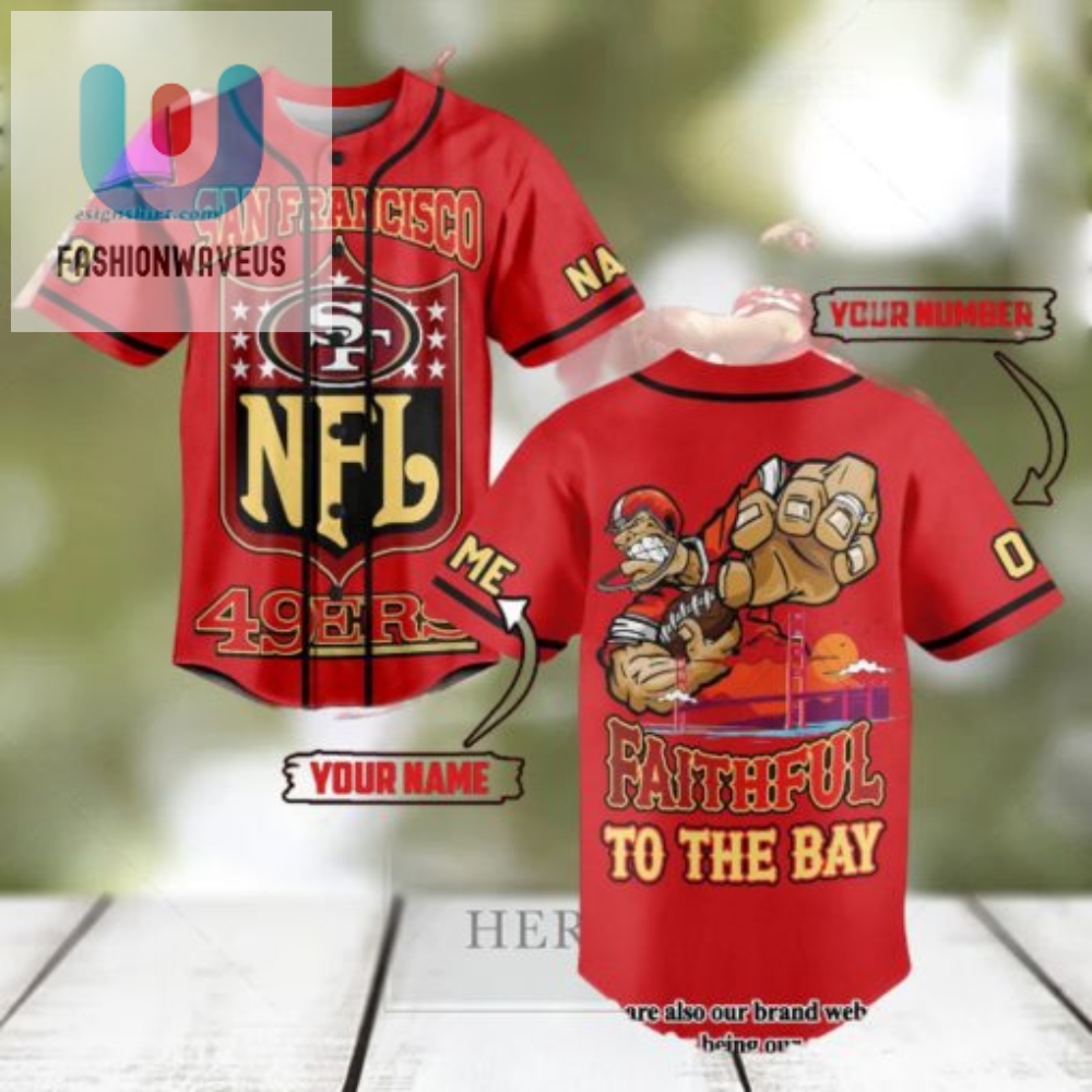 Score Laughs  Cheers Hilarious 49Ers Jersey  Swag039
