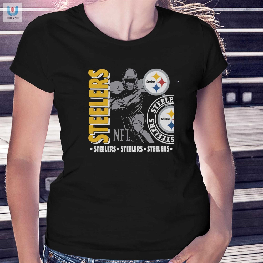 Score Laughs  Wins 2024 Steelers Schedule Tee