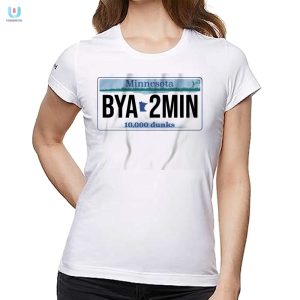 Get Noticed Minnesota Bya2min License Plate Tee Laugh Wear fashionwaveus 1 1