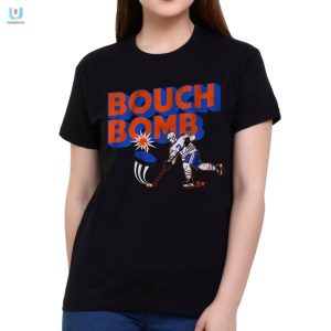 Score Laughs With The Evan Bouchard Bouch Bomb Shirt fashionwaveus 1 1